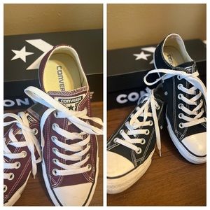 Converse women’s size 8. Wine & Black